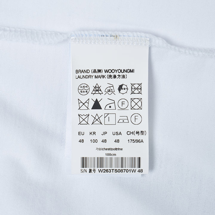 Fuzzy Embroidery Logo Tee