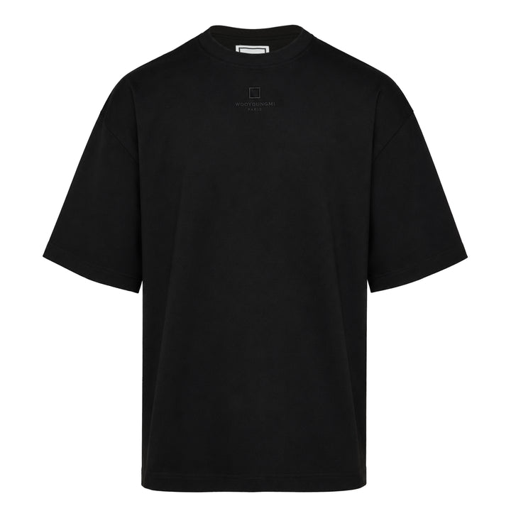 Oversized Front Square Embroidered Tee