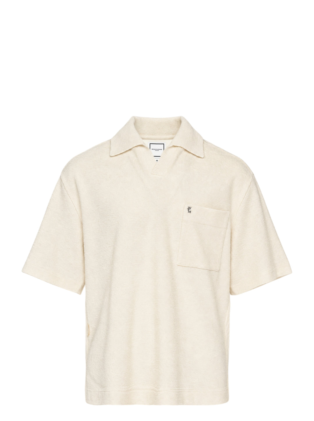 Wooyoungmi Oversized Textured Polo
