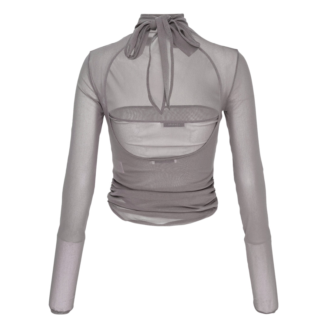 Ballerina Foulard Mesh Top
