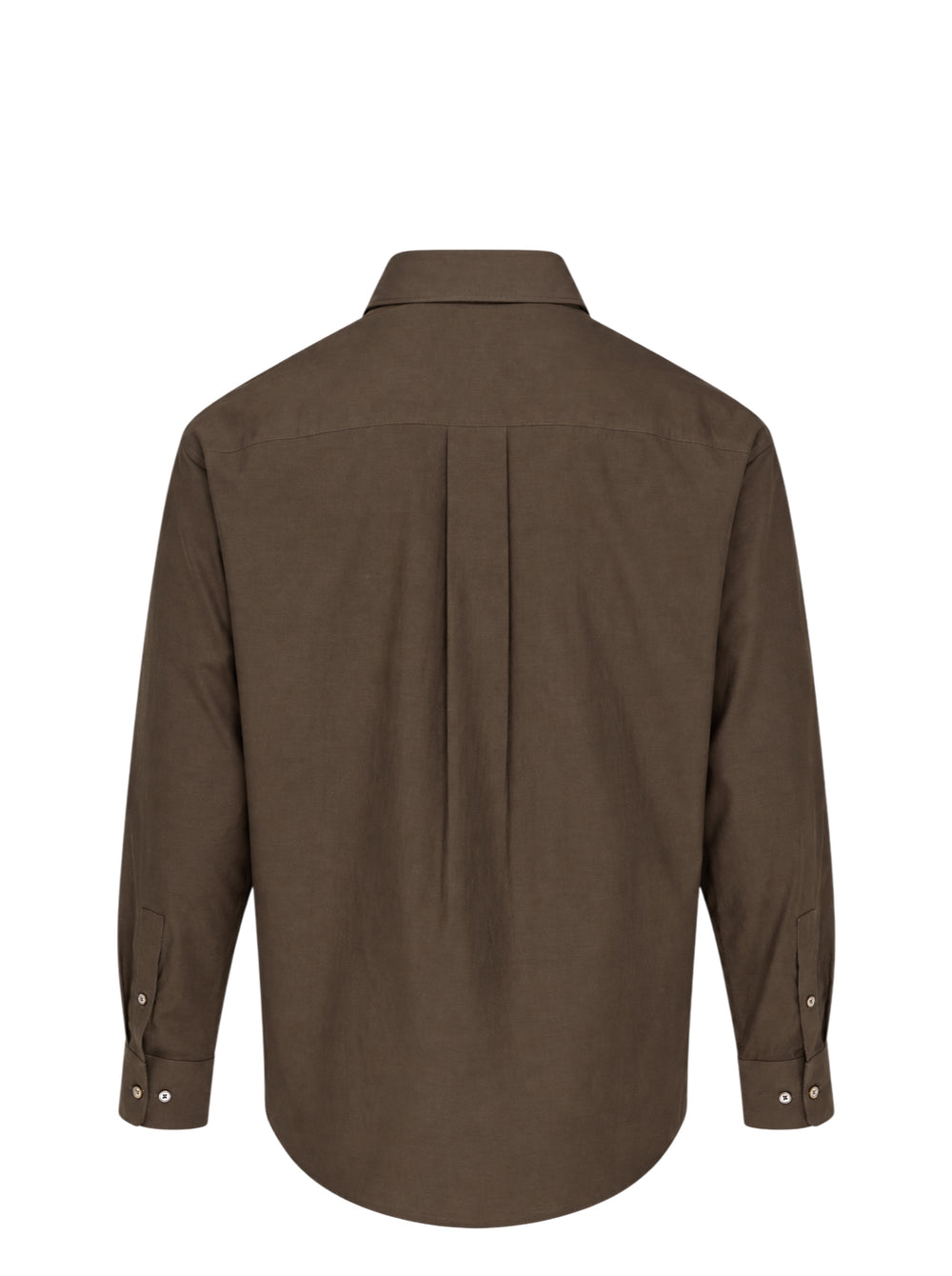 LEMAIRE Regular Long Sleeve Washed Cotton Shirt - view 2