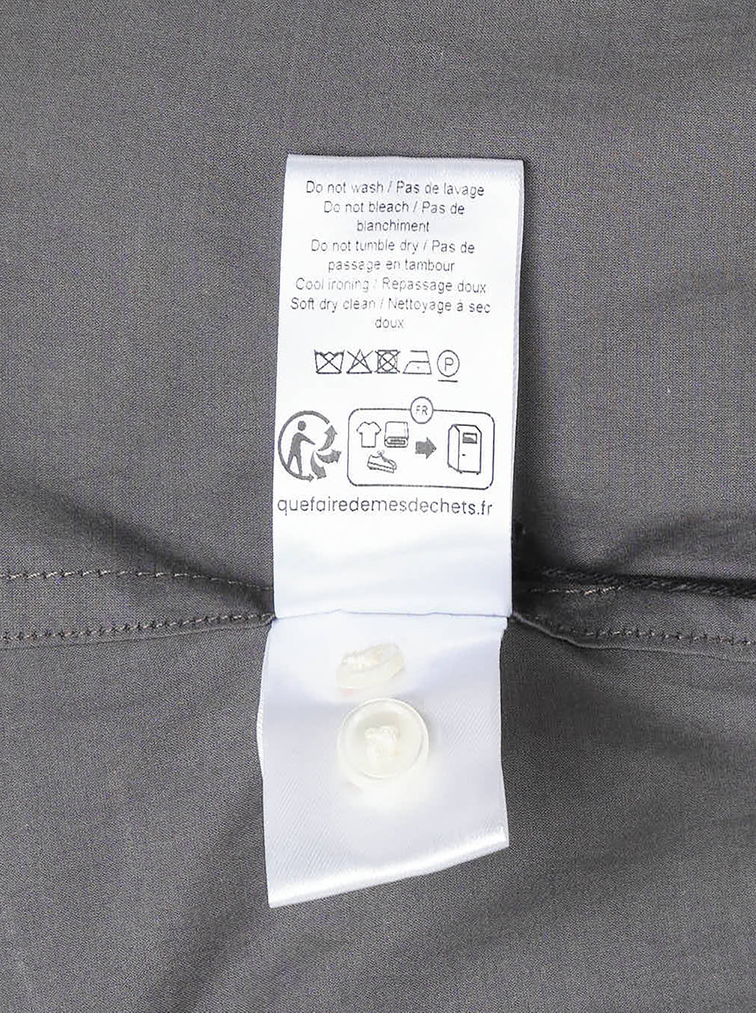 LEMAIRE Regular Long Sleeve Washed Cotton Shirt - view 4
