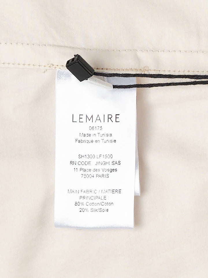 LEMAIRE Regular Long Sleeve Washed Cotton Shirt - view 3