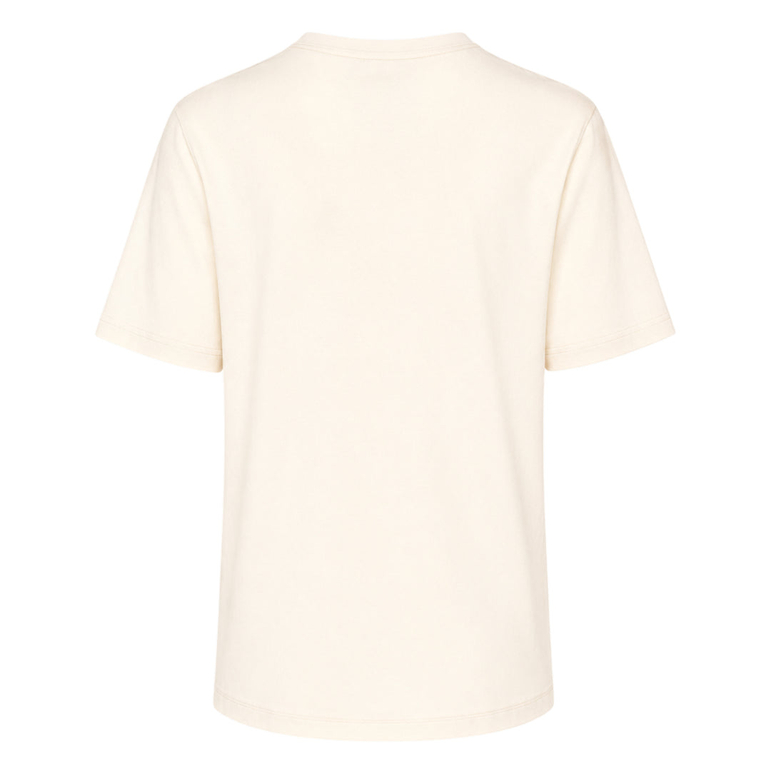 U-Neck Rib Jersey Tee