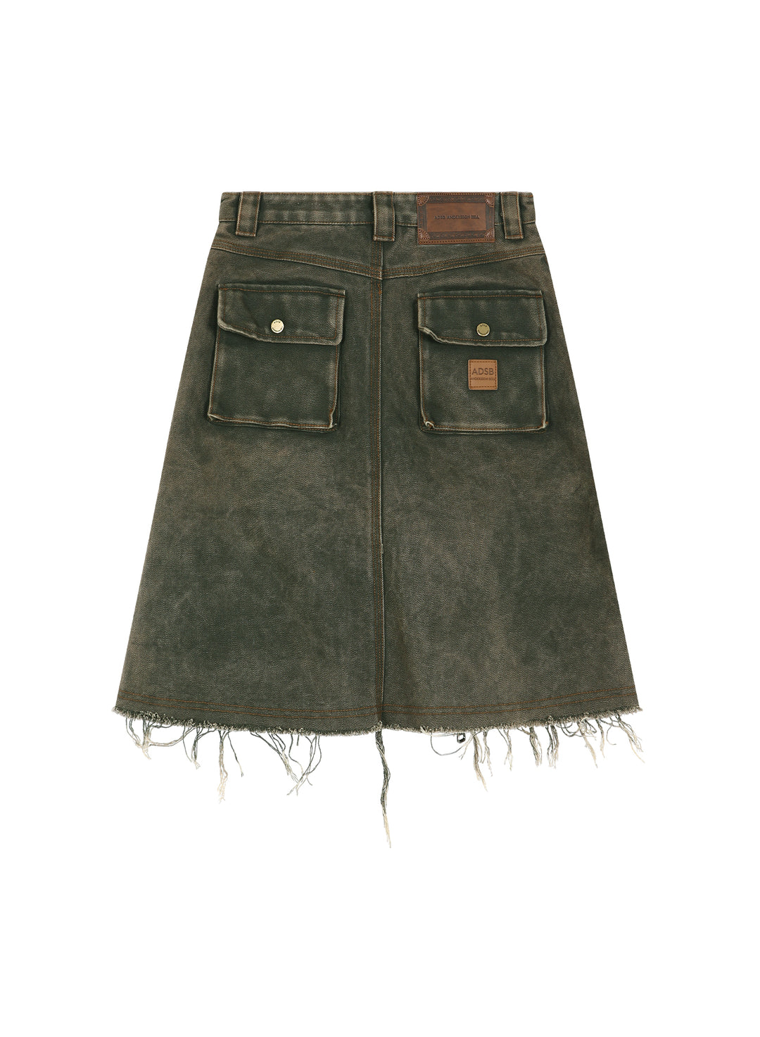 Cargo Pocket Wrap Skirt