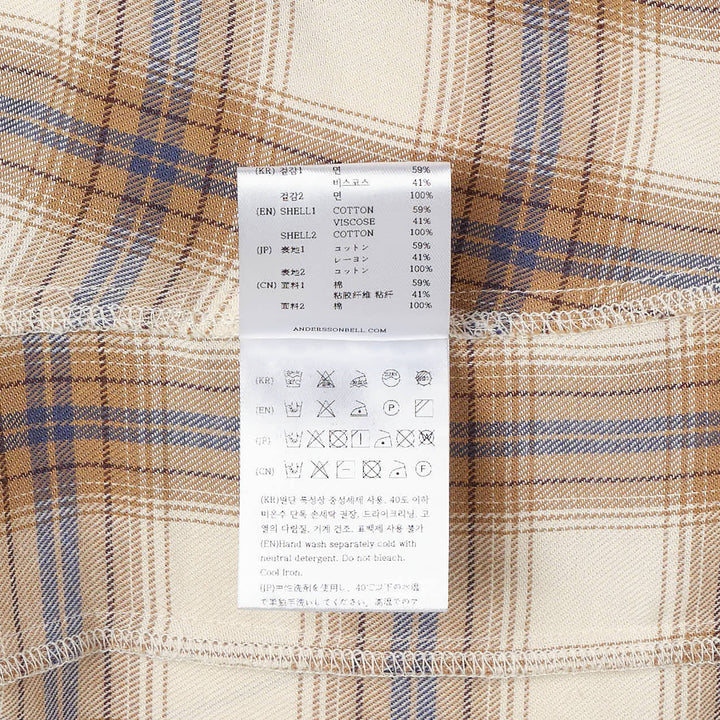 Check Studded Contour Shirt