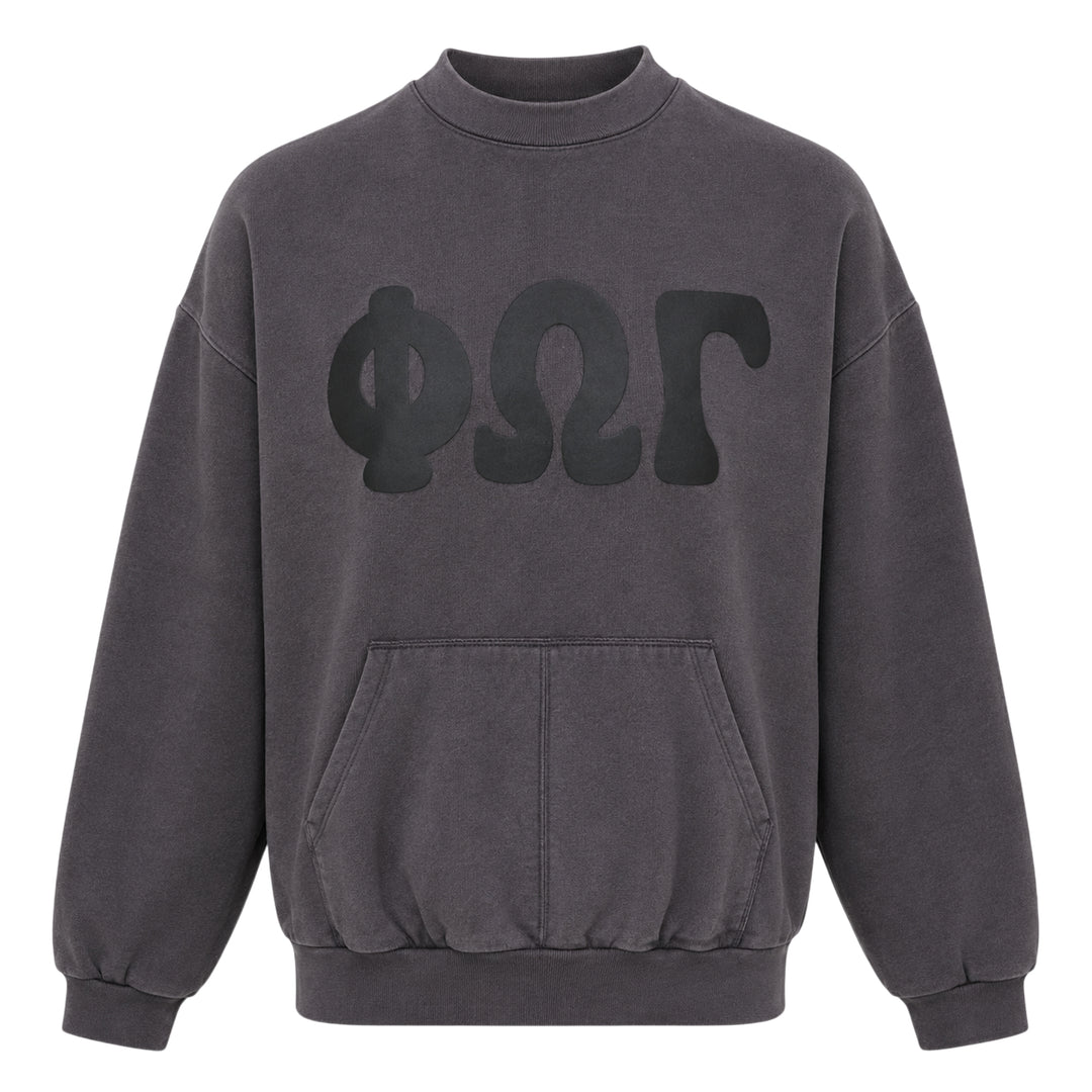 Greek Letter 90s Sweatshirt