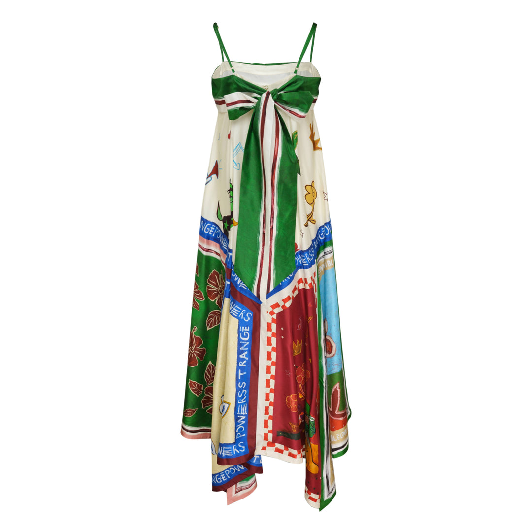Tangible Love Silk Midi Dress