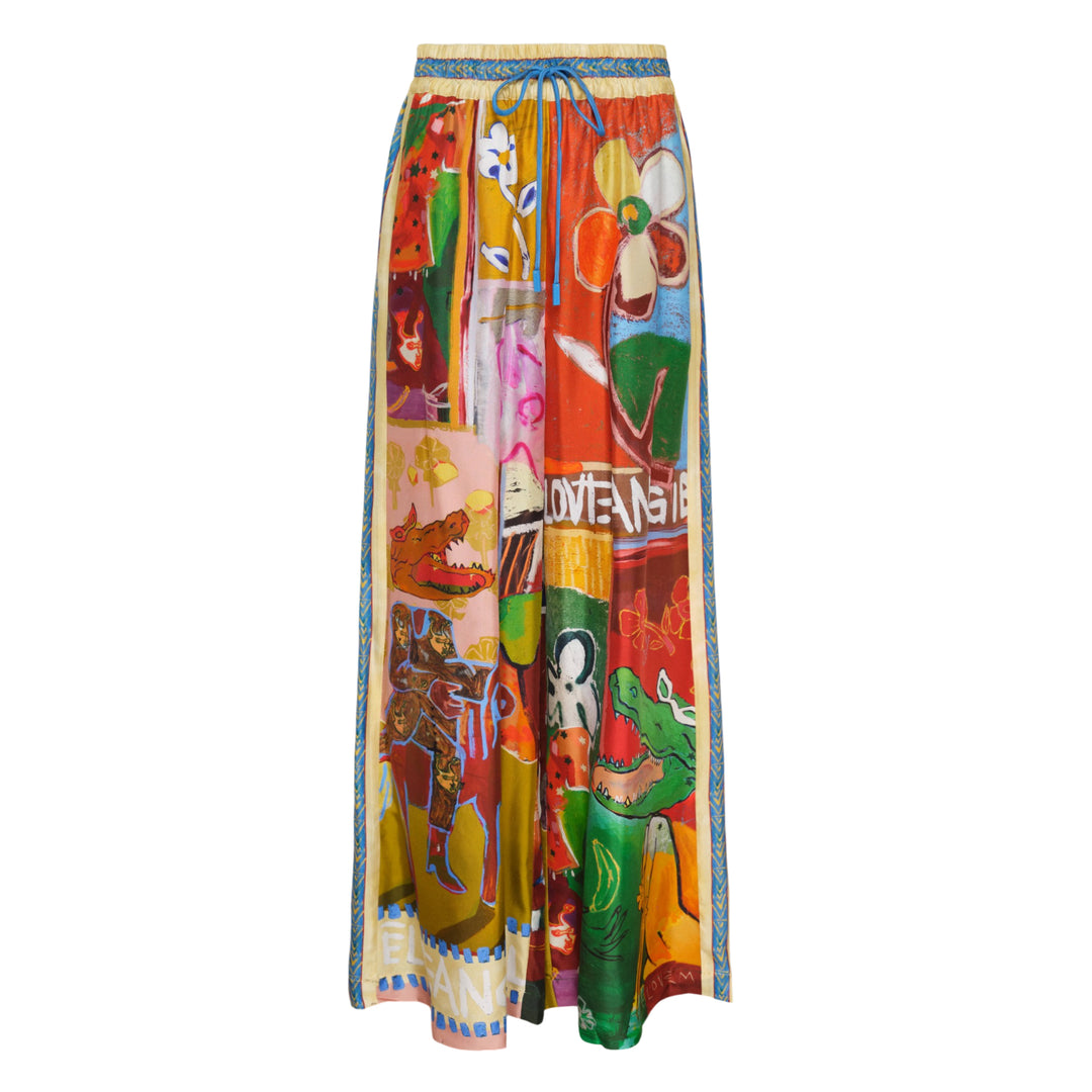Mlak Silk Maxi Skirt