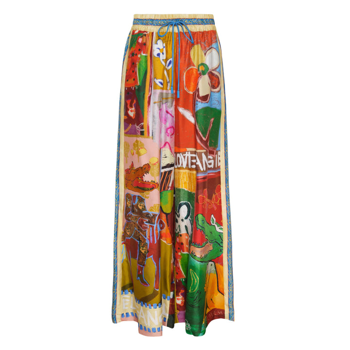 Mlak Silk Maxi Skirt