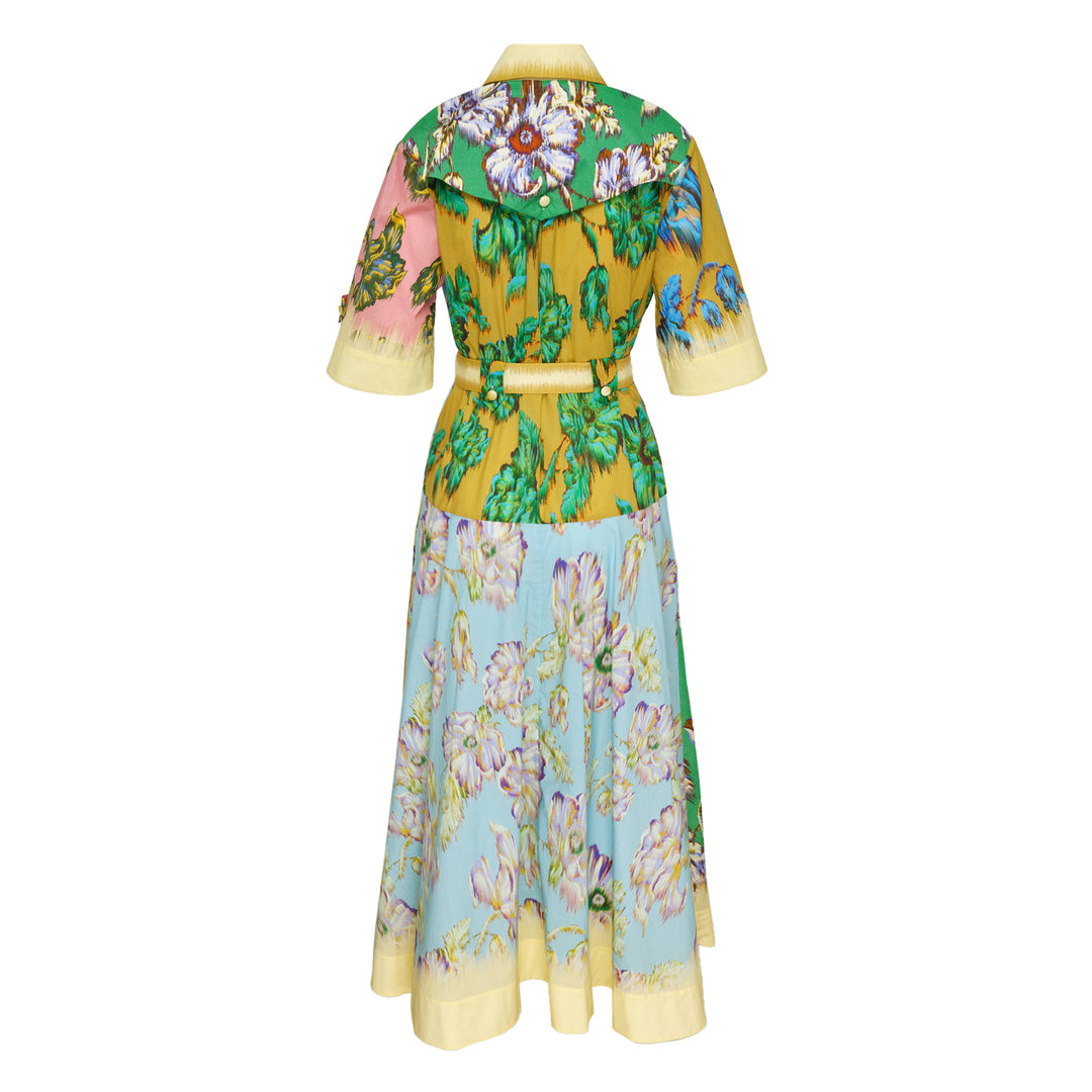 Jerry Floral Shirtdress