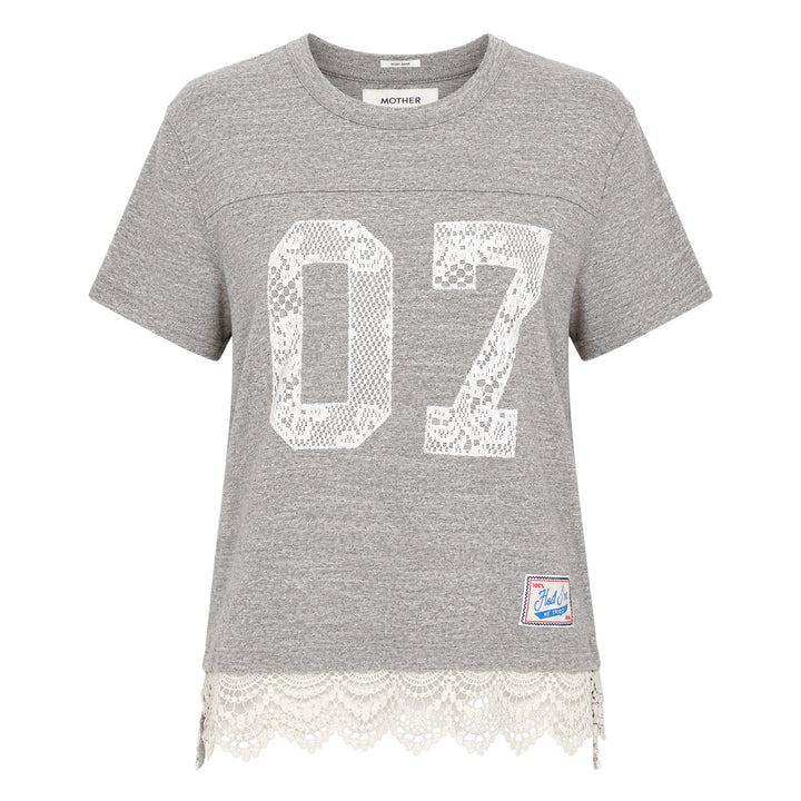 The Footballer Lace Trim Tee