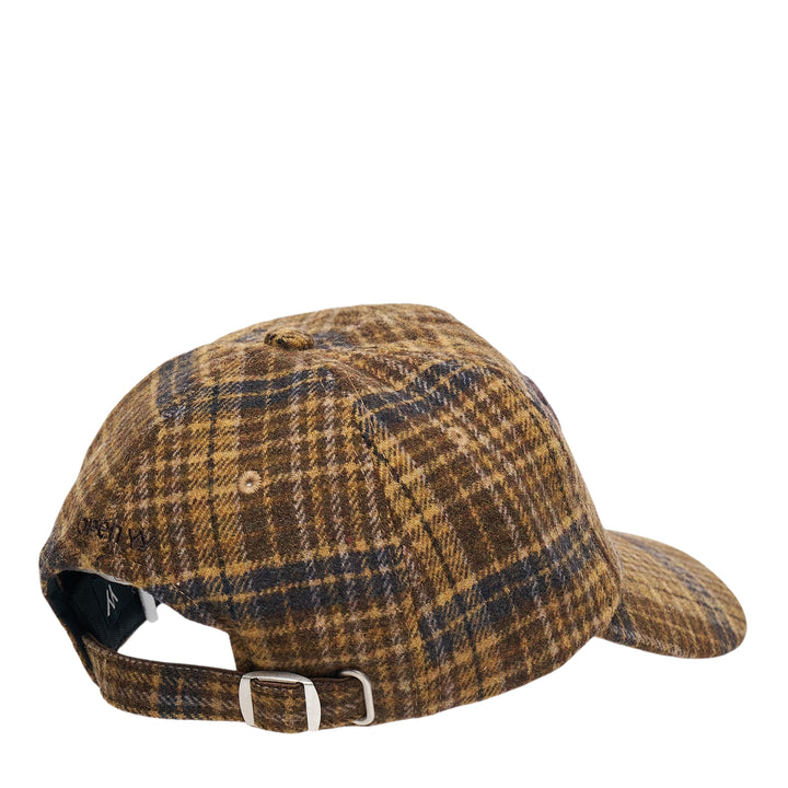 Checkered Heart Bone Ball Cap
