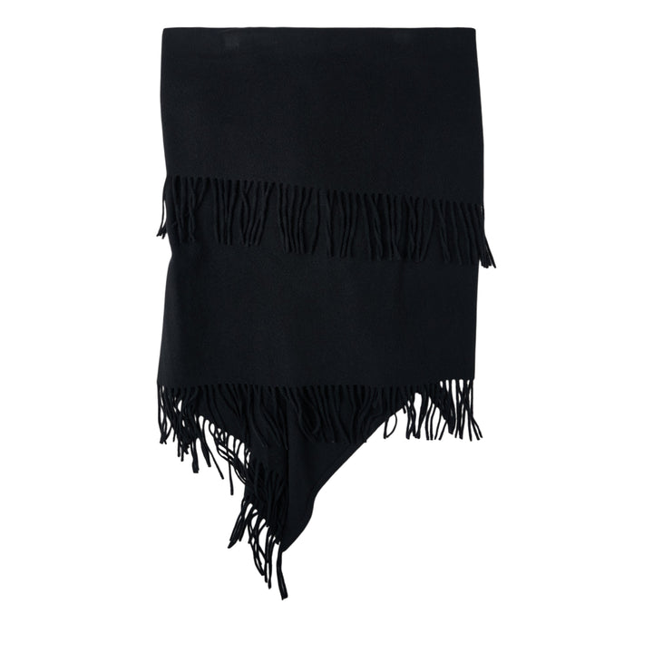 Fringed Zip Shawl