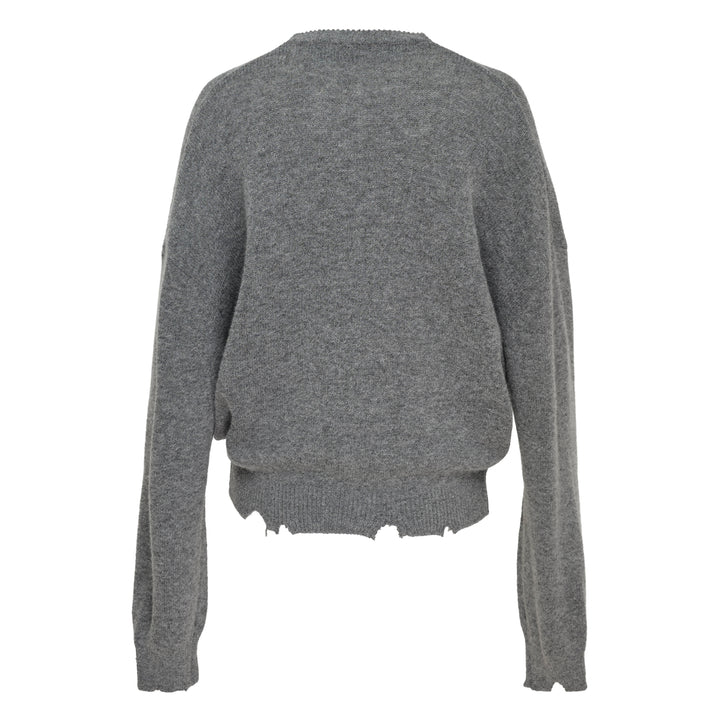 Wool Criss Cross Wrap Knit