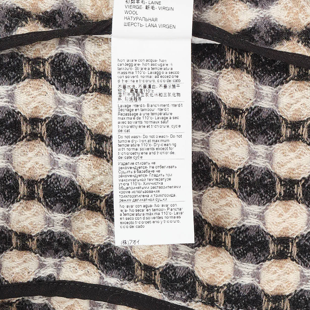 Diamond Check Fitted Jacket