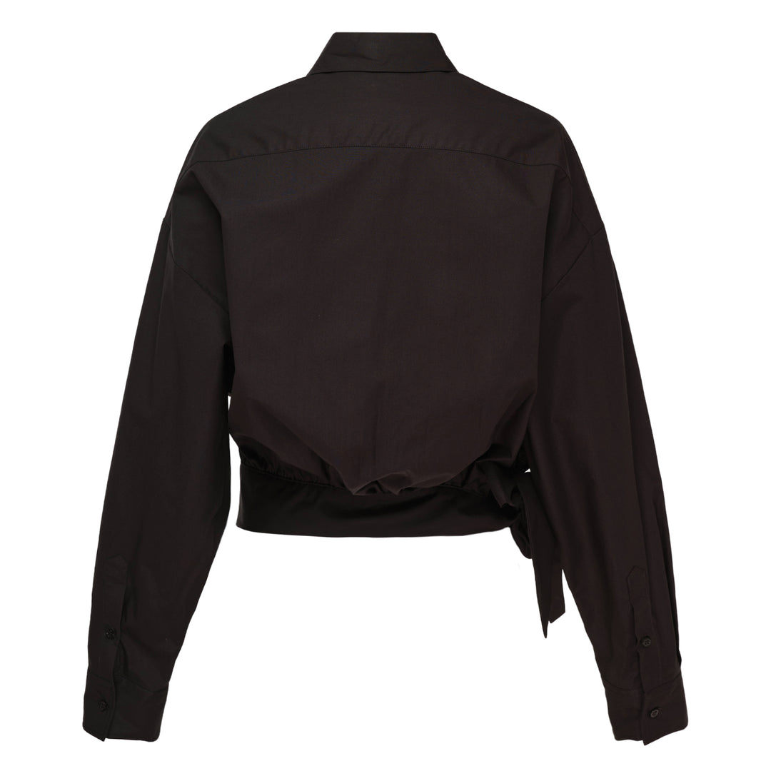 Embellished M Cropped Blouse