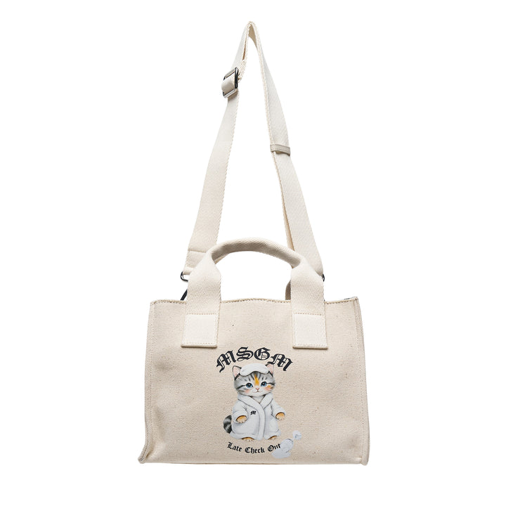 Bathrobe Cat Small Tote