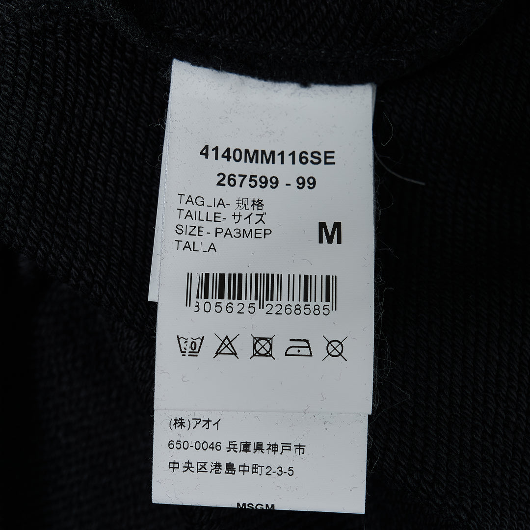 Micro Logo Pullover Hoodie