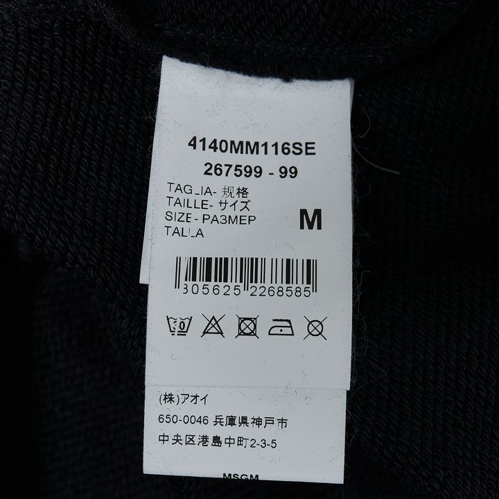 Micro Logo Pullover Hoodie
