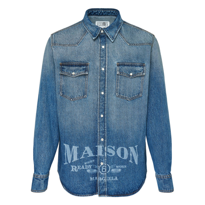 Long Sleeve Denim Shirt