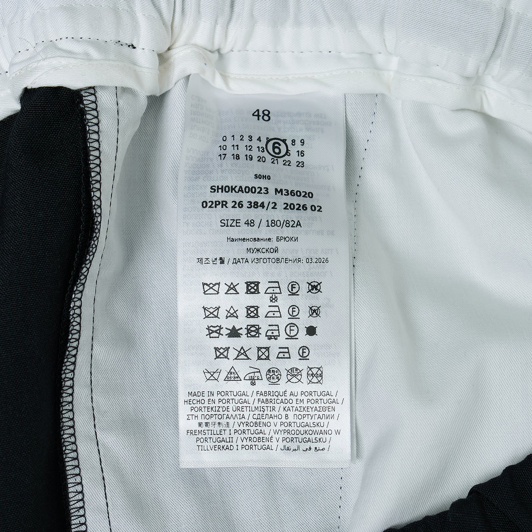 Light Wool Blend Pants