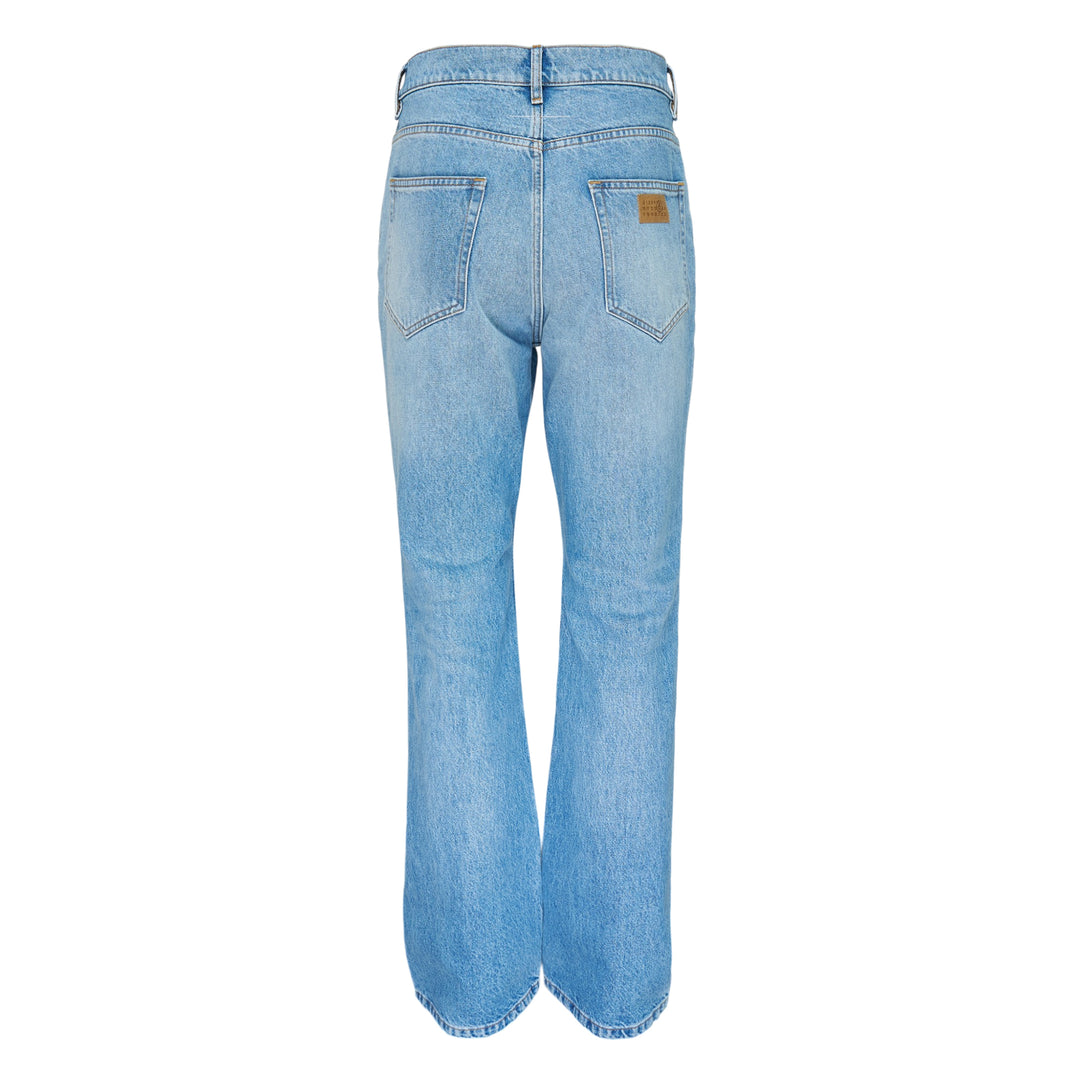5 Pocket Blue Denim Jeans