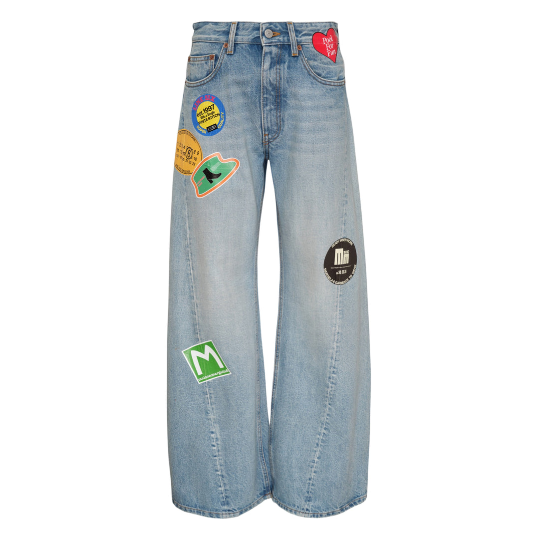 Five Pocket Patch Jeans