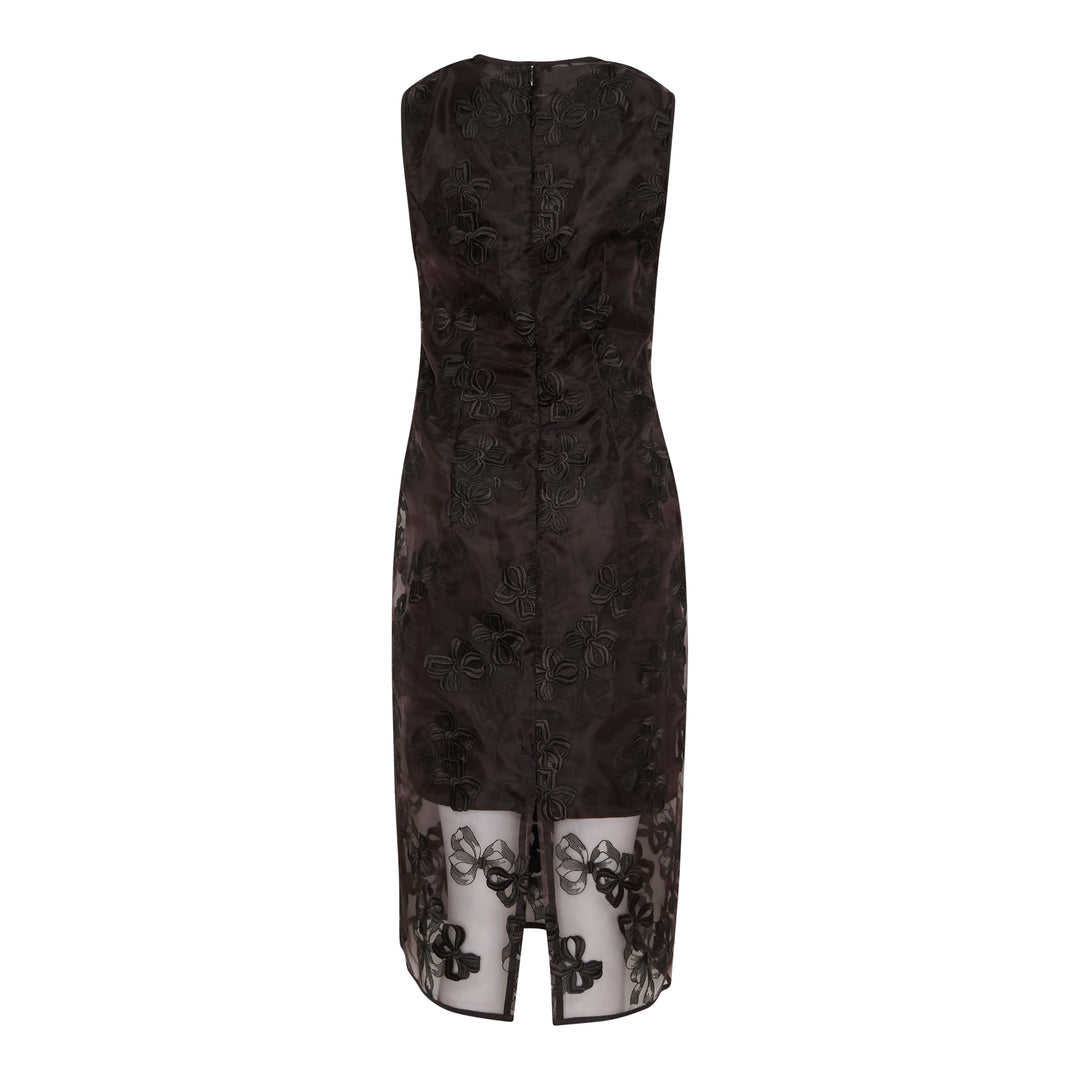 Rosette Organza Dress