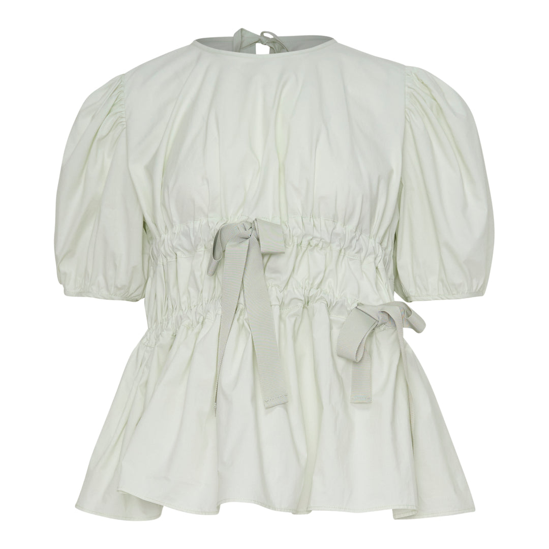 Freya Cotton Peplum Top