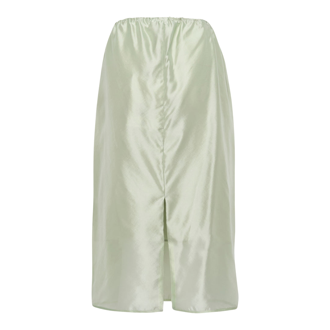 Hybrid Organza Midi Skirt