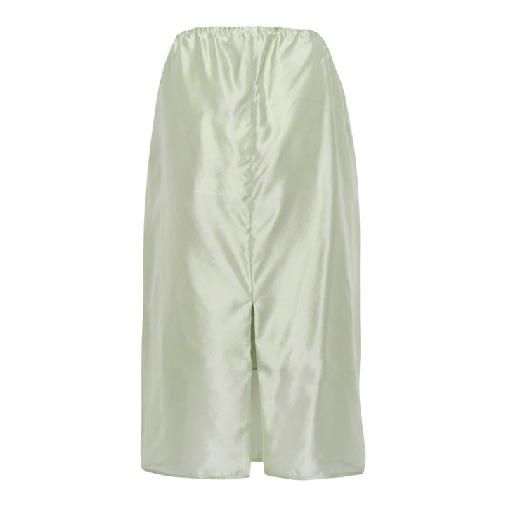 Hybrid Organza Midi Skirt