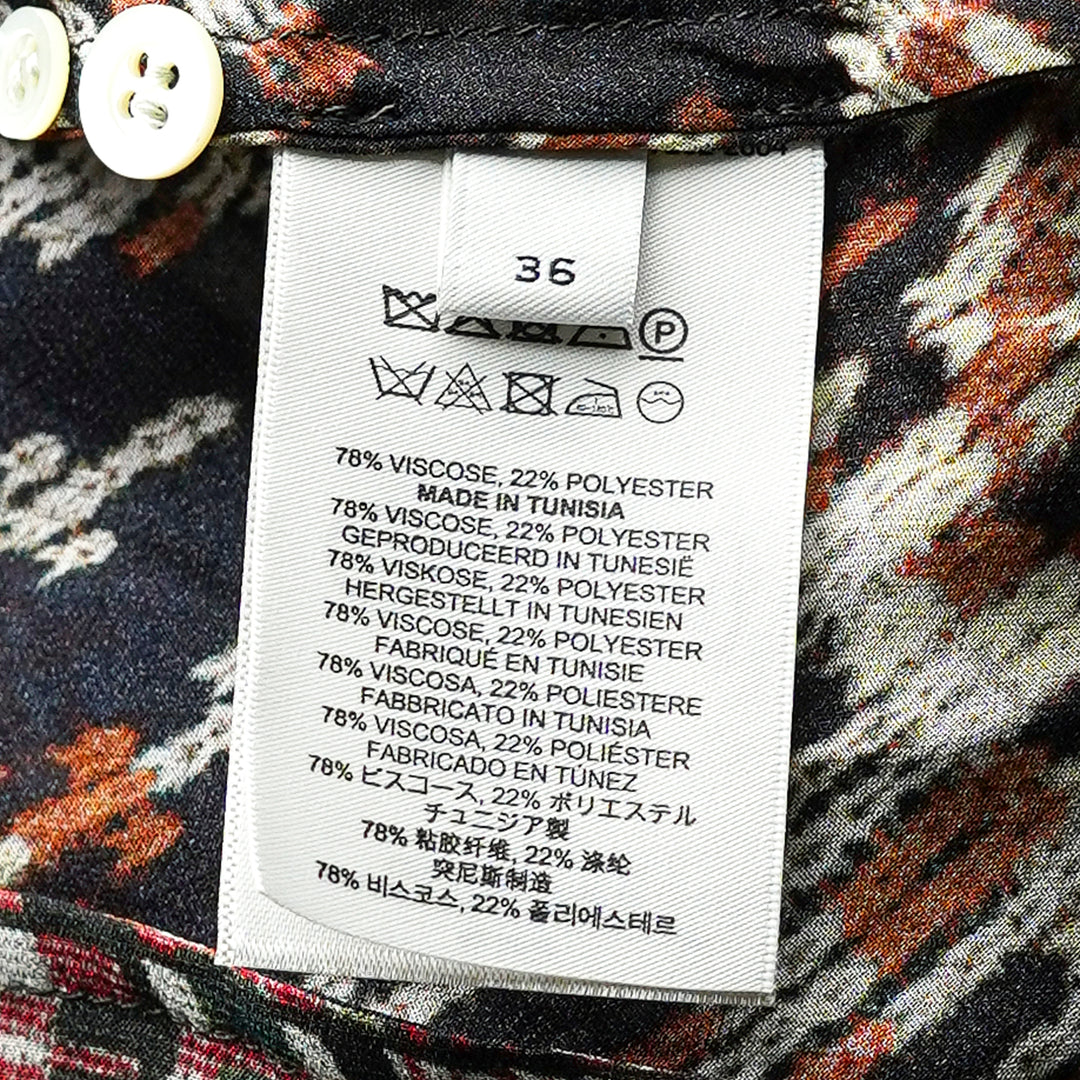 Dries Van Noten Contrast Panel Floral Shirt - view 3
