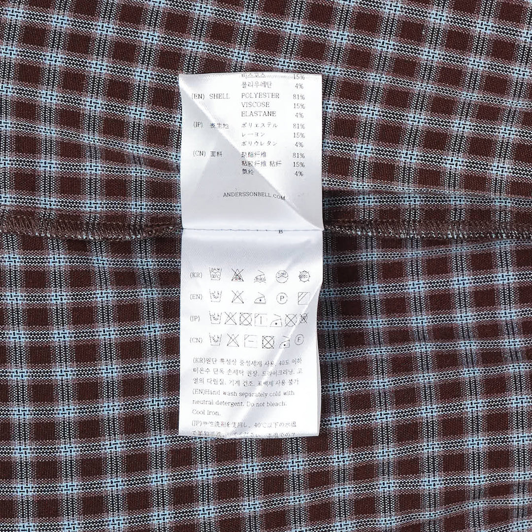 Maey Check Layered Shirt