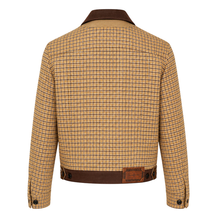 Japanese Tweed Trucker Jacket