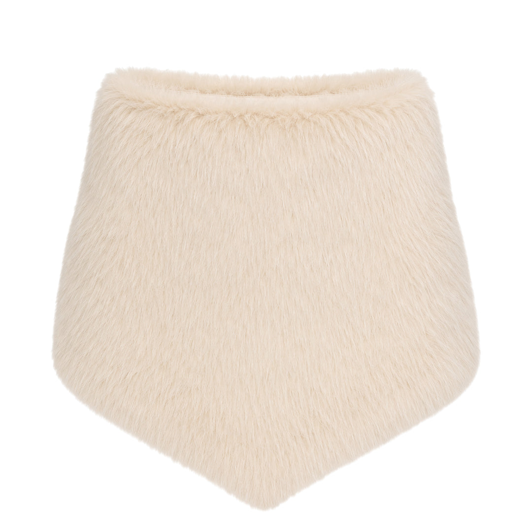 Faux Fur Clip Scarf