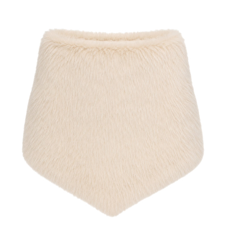 Faux Fur Clip Scarf