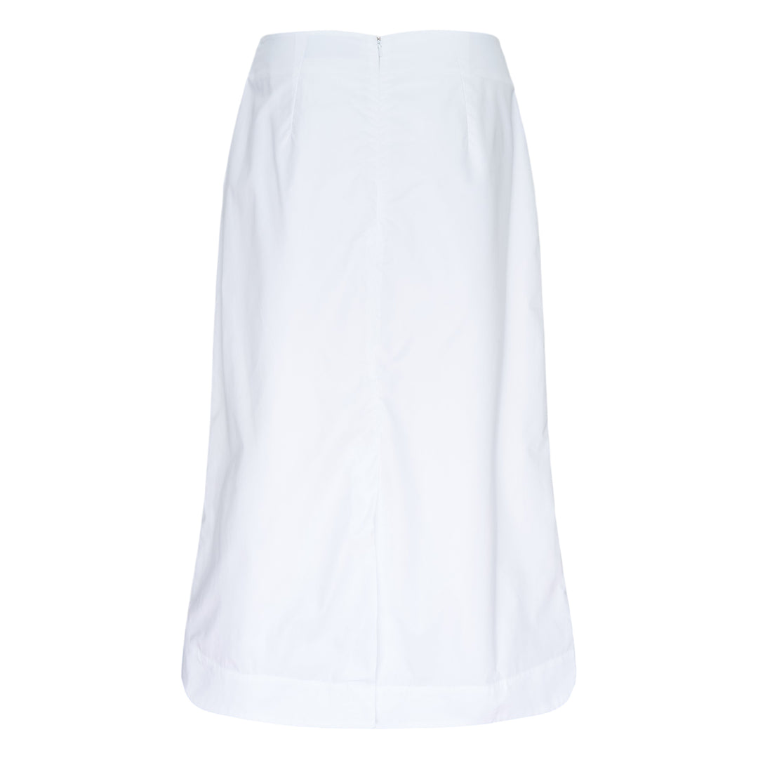 Ribbon Rosette Midi Skirt