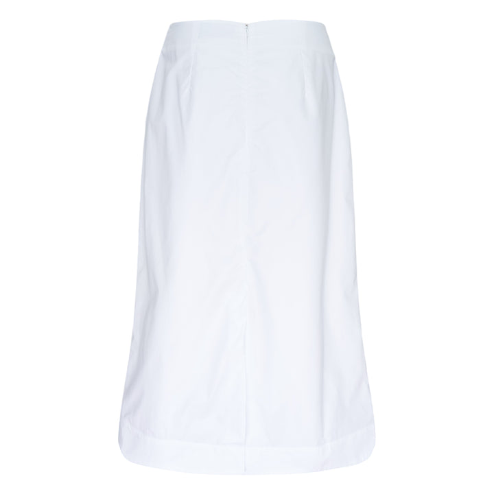 Ribbon Rosette Midi Skirt