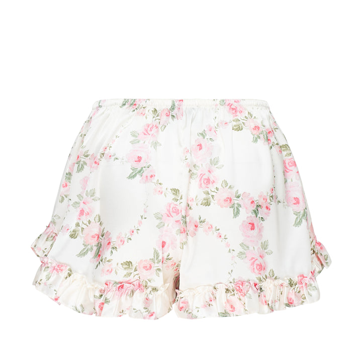Ruffle Frill Floral Shorts