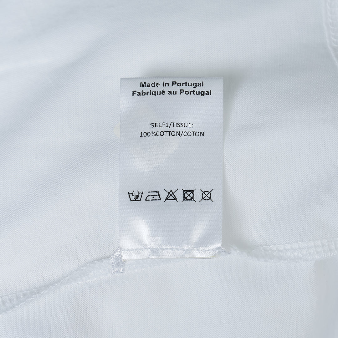 Gathered Rose Wire Sleeve Tee