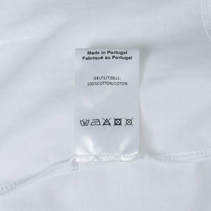 Gathered Rose Wire Sleeve Tee