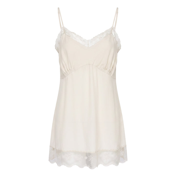 Lace Trim Negligee Cami