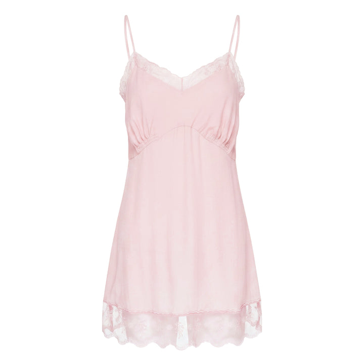 Lace Trim Negligee Cami