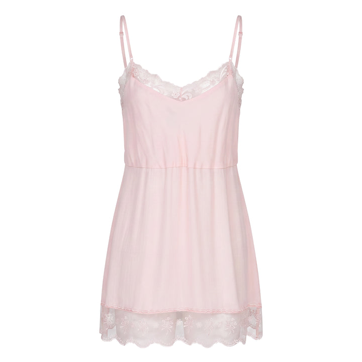 Lace Trim Negligee Cami