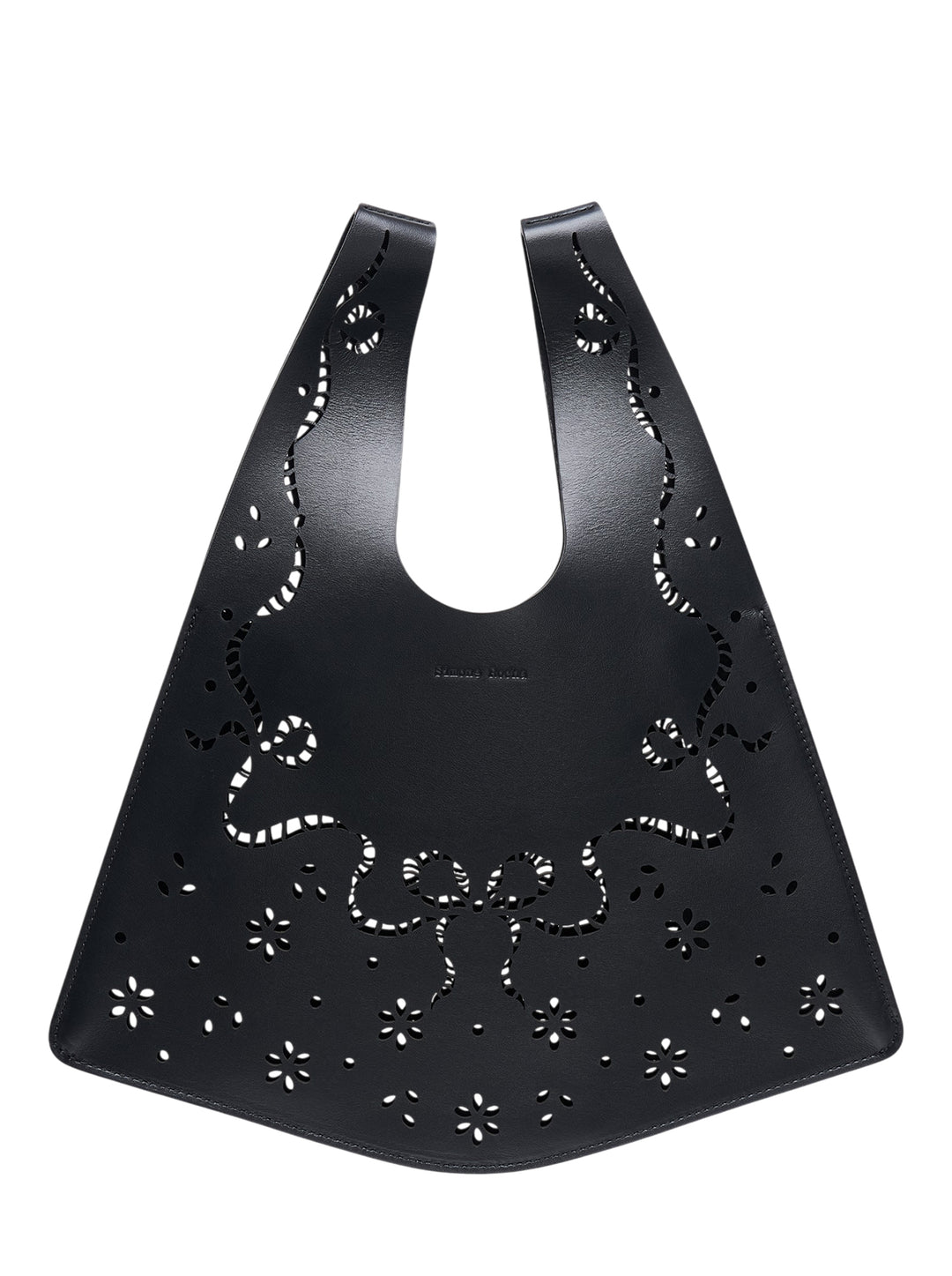 Mini Lasercut Lace Shopper Bag