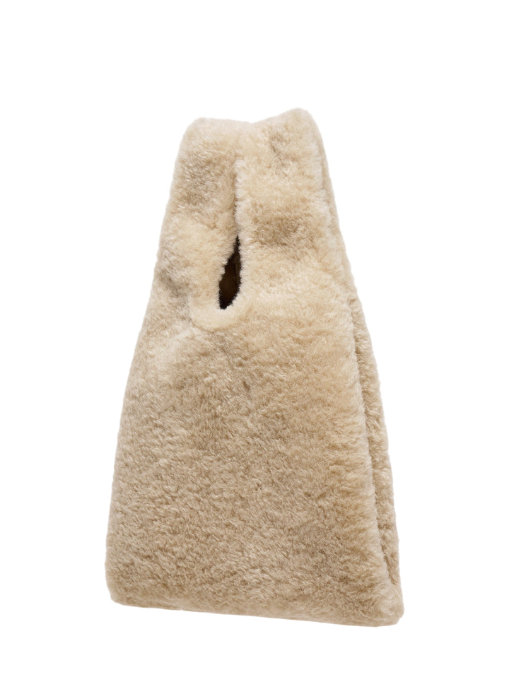 Mini Faux Fur Shopper Bag