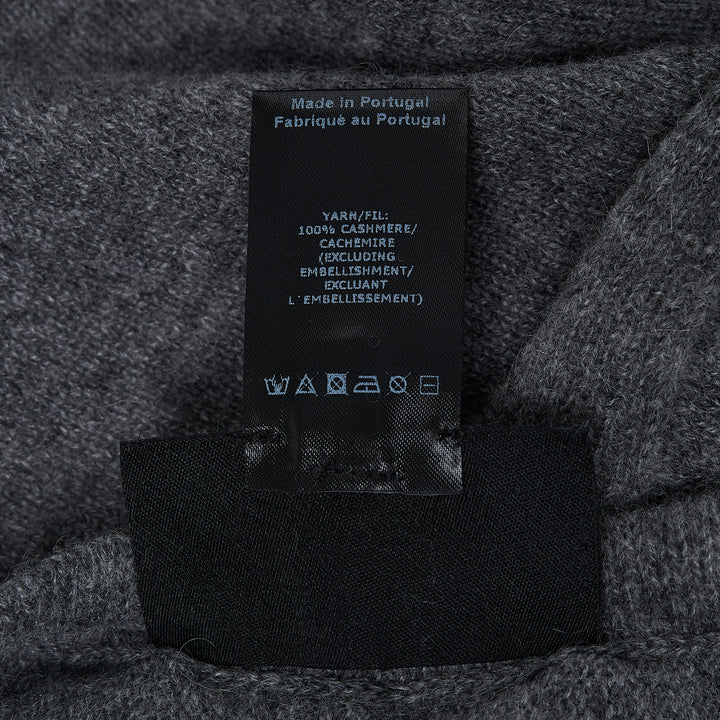 Cashmere Bonnet With Embroidery