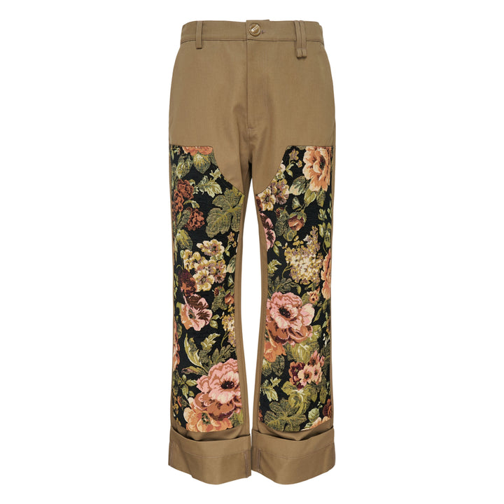 Patchwork Workwear Trousers
