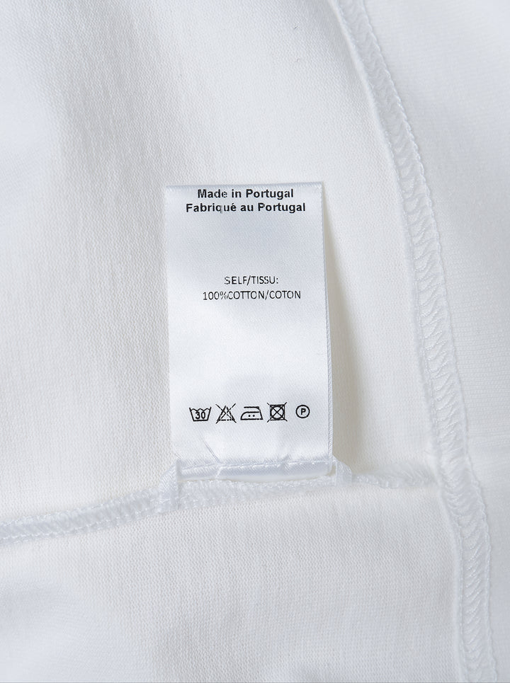 Simone Rocha Lace Up Hem Layered Long Sleeve Tee - view 4